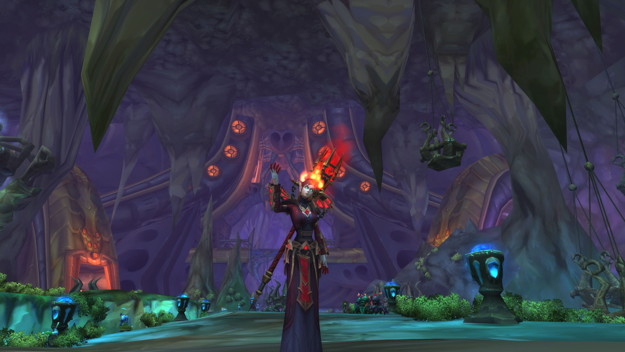Blood elf Mage in The Slave Pens